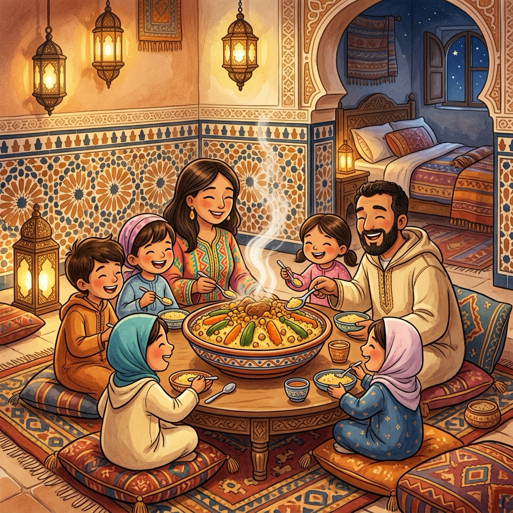 كتيب قصة كسكس الجمعة المتقاسم (PDF)